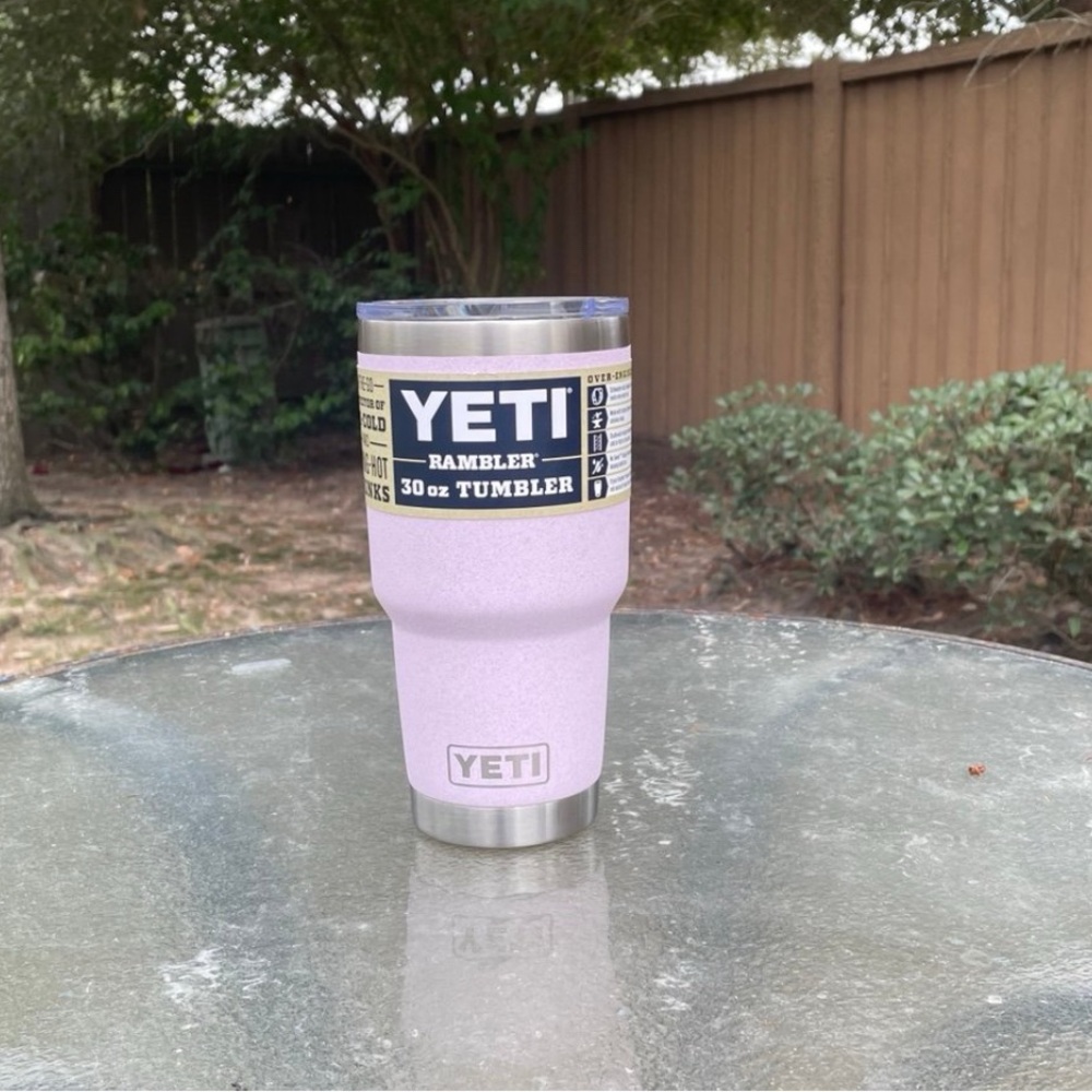 YETI DuraCoat Rambler 30 Oz Tumbler - Color: Cherry Blossom